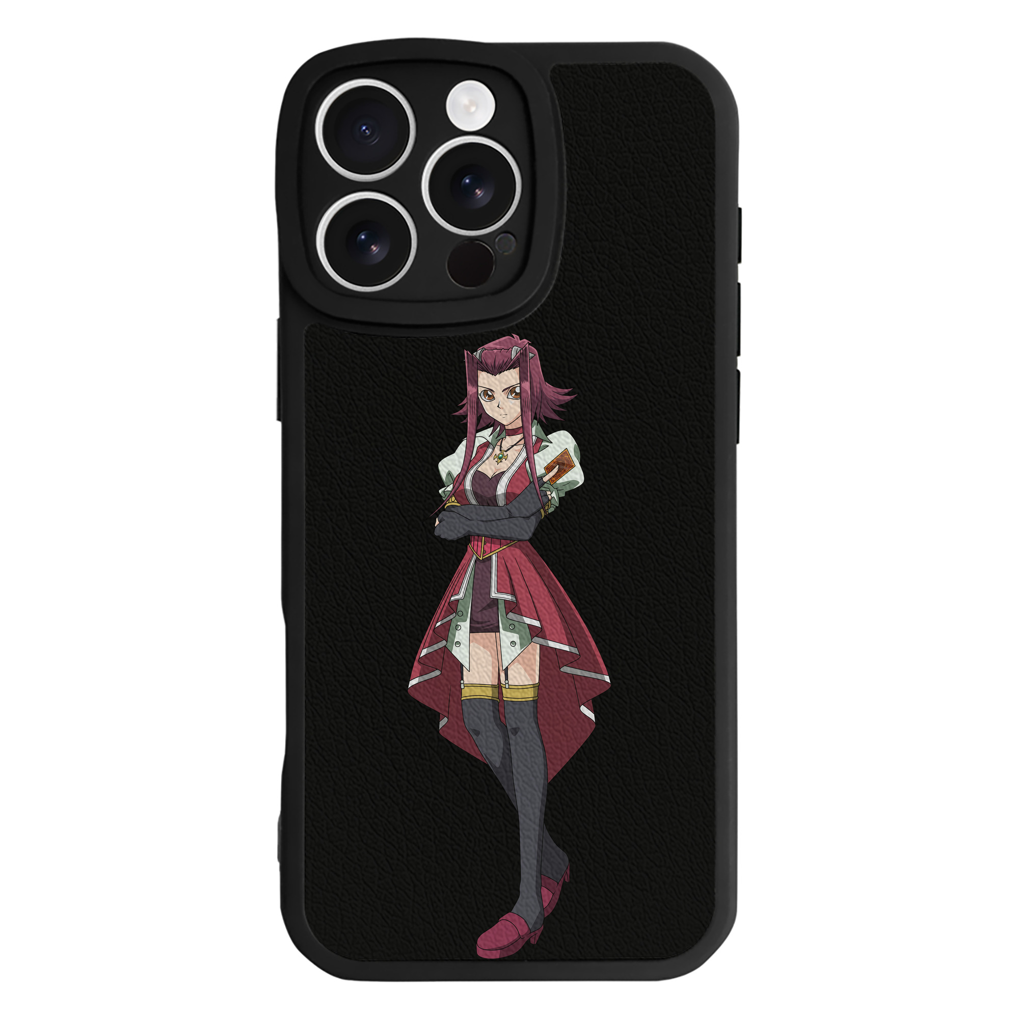 遊☆戯☆王 Yu-Gi-Oh! 【iPhone 16シリーズ対応】シリコンスマホケース（レザー調） 材質：シリコン